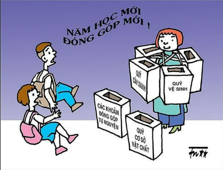 Góc nhìn giáo dục: Lạm thu, lạm thu, lại... lạm thu